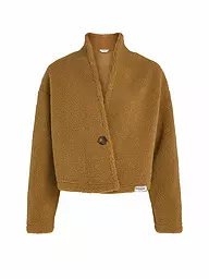 PENN&INK | Jacke iin Felloptik | camel