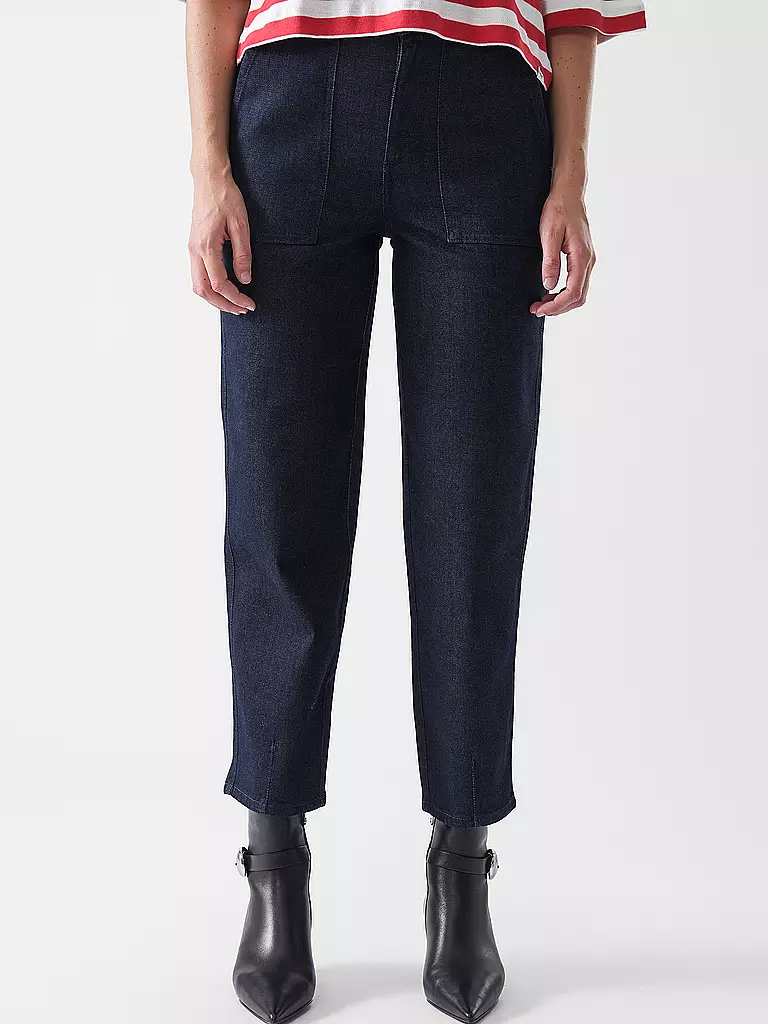 PENN&INK | Jeans Balloon Fit | dunkelblau