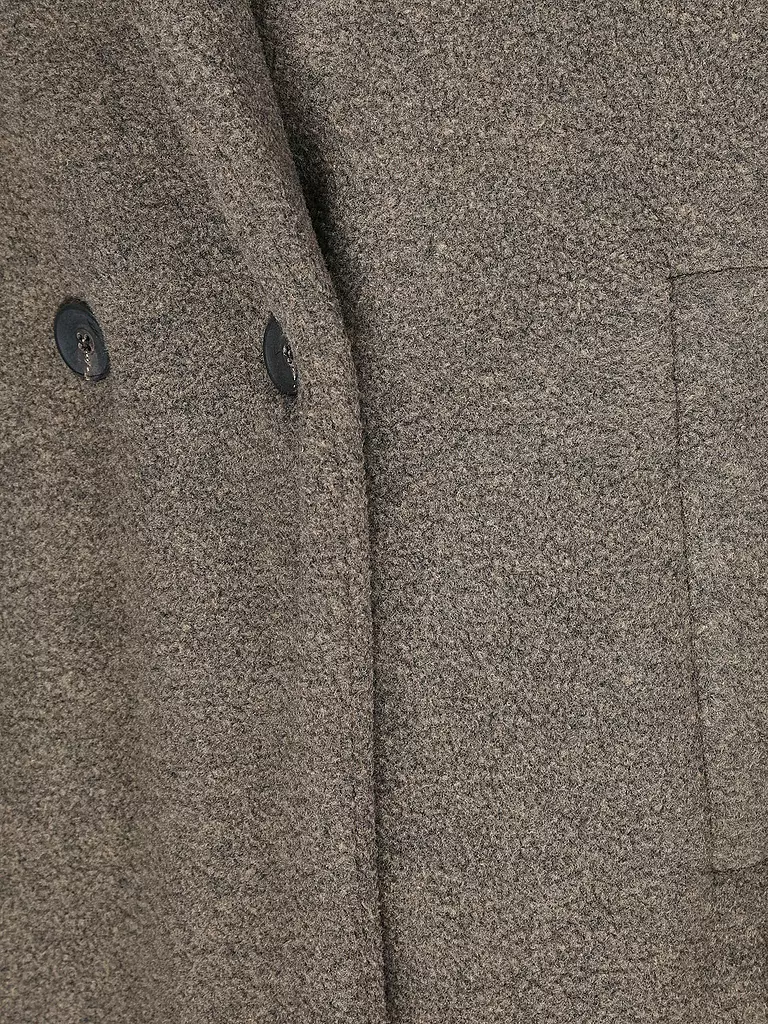 PENN&INK | Mantel in Felloptik | braun