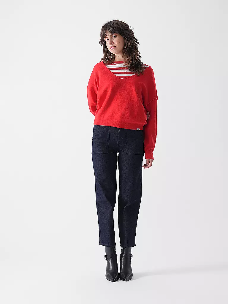 PENN&INK | Pullover  | rot