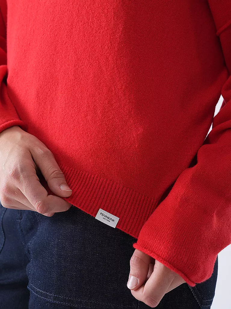 PENN&INK | Pullover  | rot