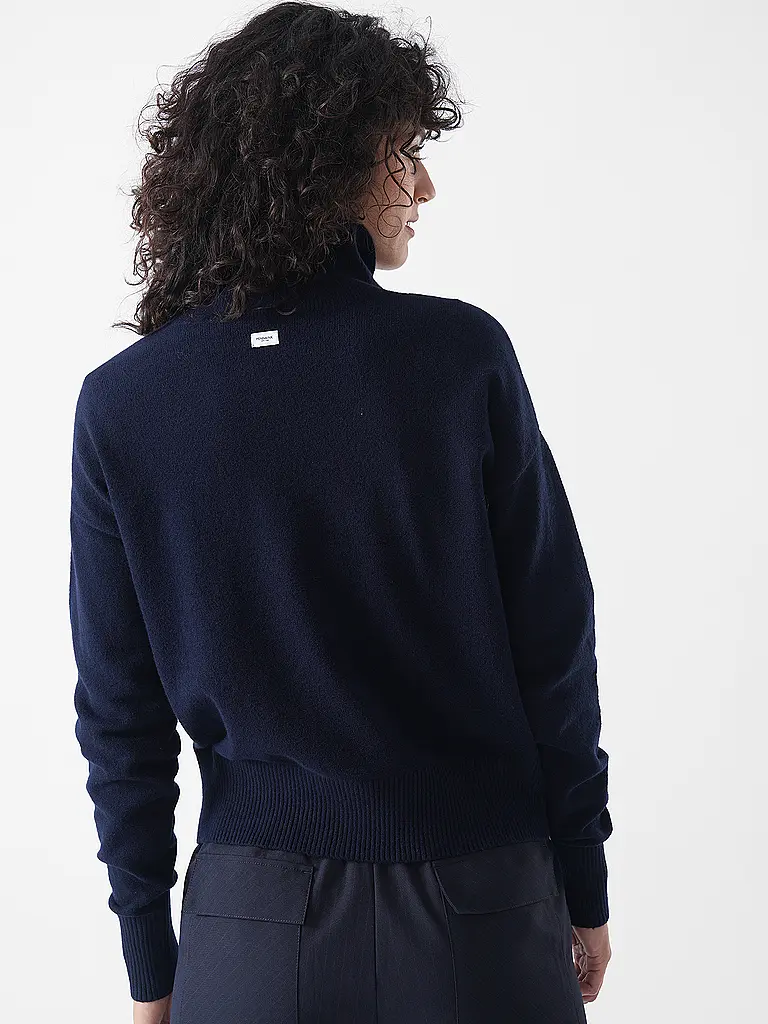PENN&INK | Rollkragenpullover  | dunkelblau