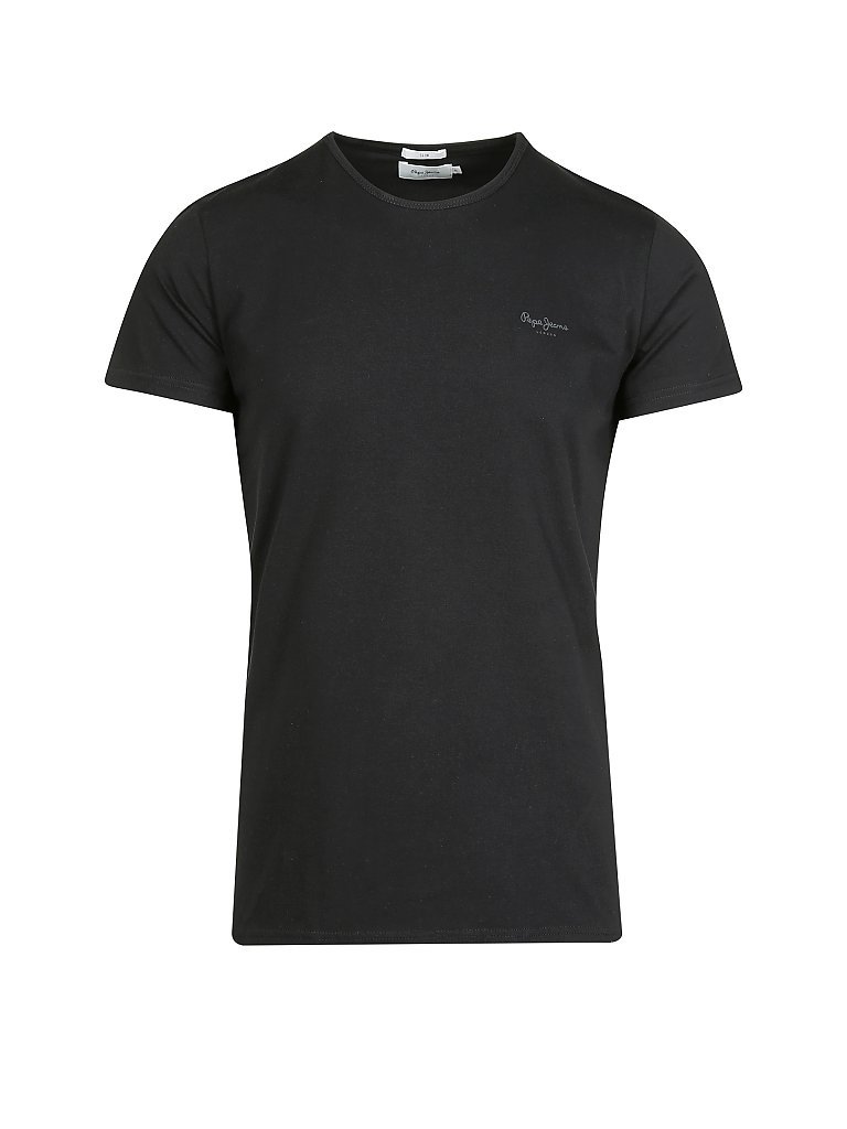 PEPE JEANS T-Shirt schwarz | S