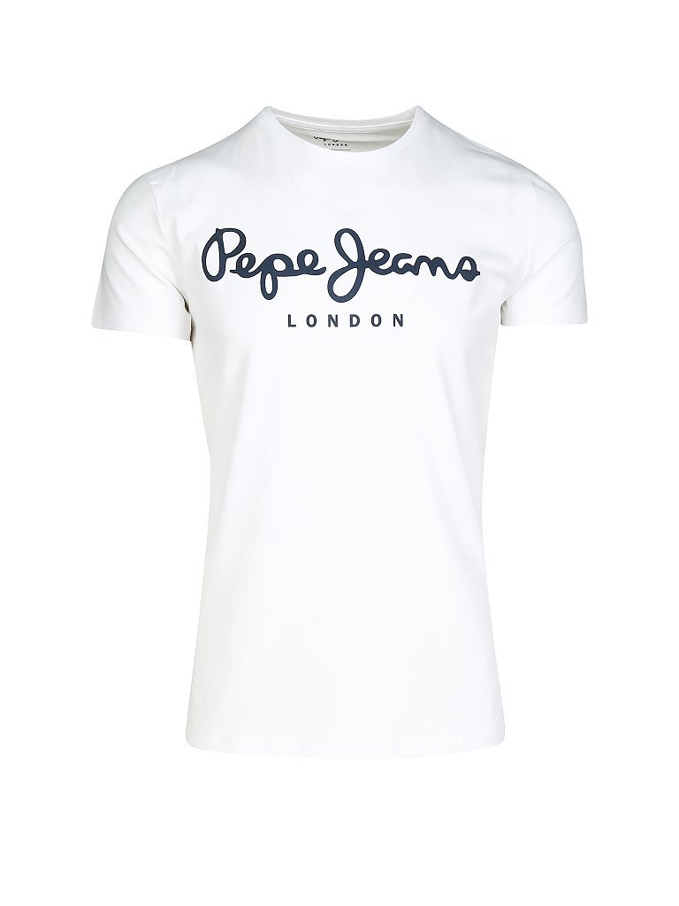 PEPE JEANS T-Shirt weiß | S