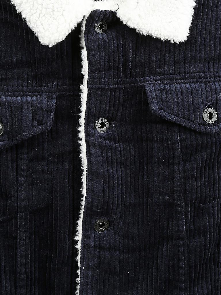 PEPE JEANS | Cordjacke "Evans" | blau