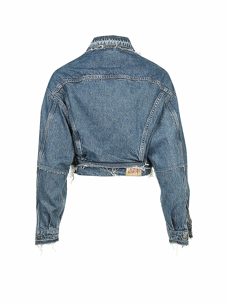 PEPE JEANS | Dua Lipa - Oversize-Jeansjacke  | blau