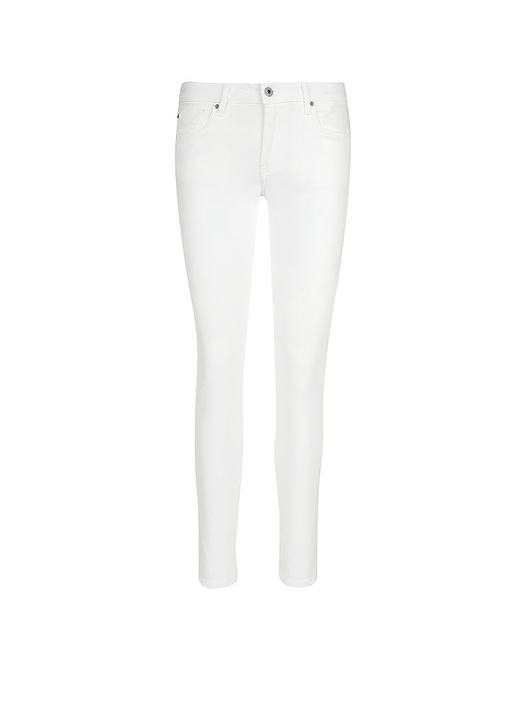 PEPE JEANS | Highwaist Jeans Skinny Fit " Soho " | weiß