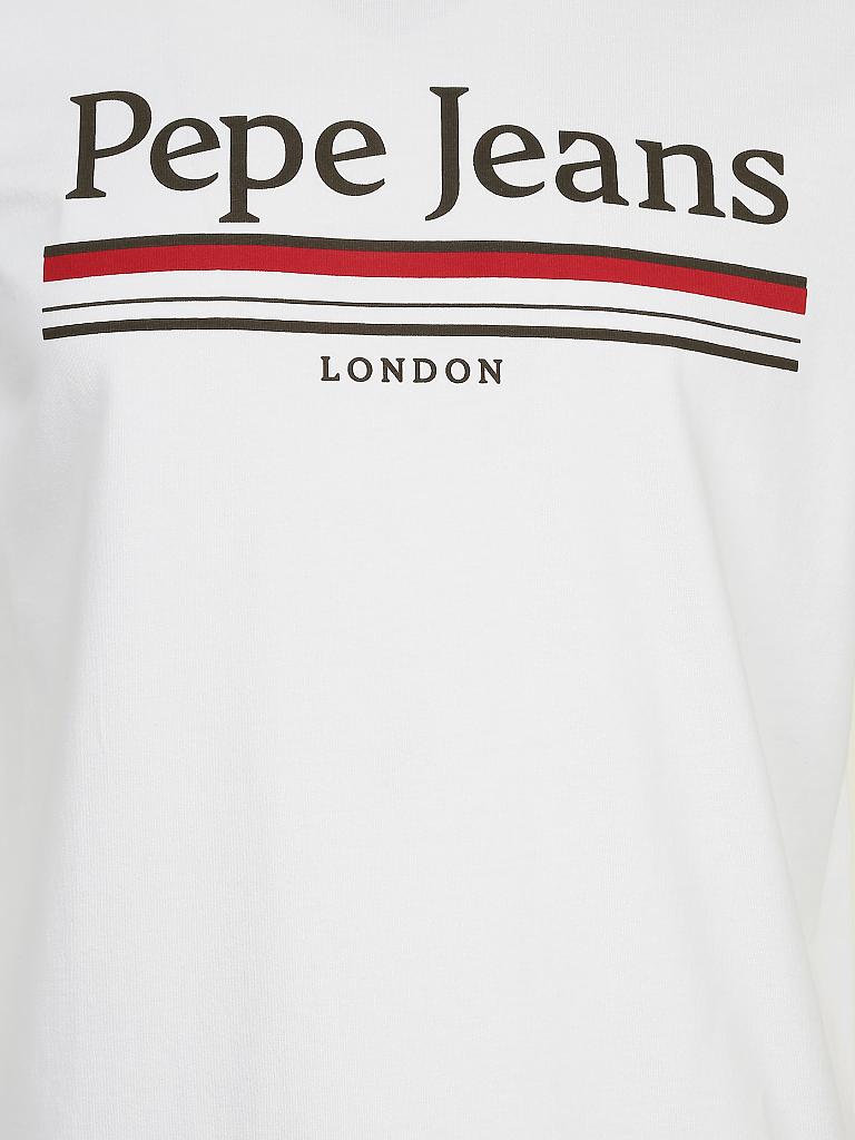 PEPE JEANS | T-Shirt "Mikel" | weiß