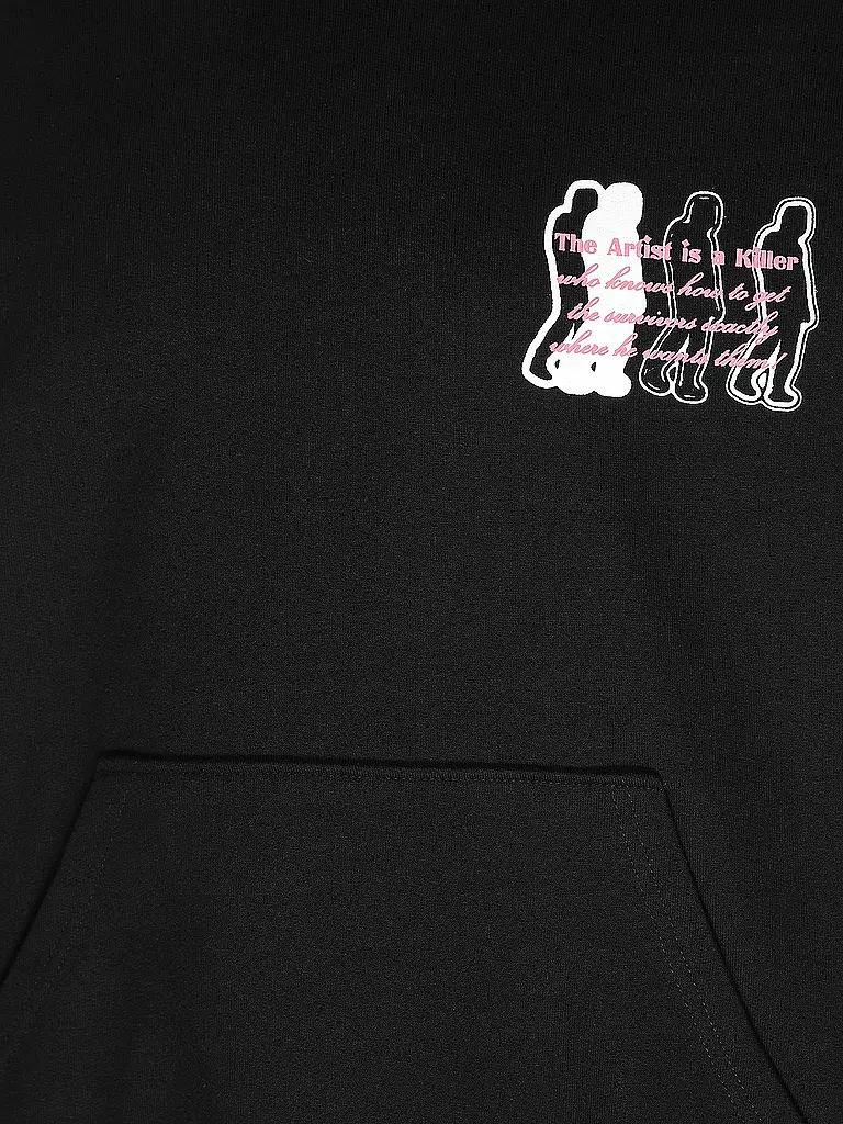 PEQUS | Kapuzensweater - Hoodie ARTIST OR KILLER | schwarz