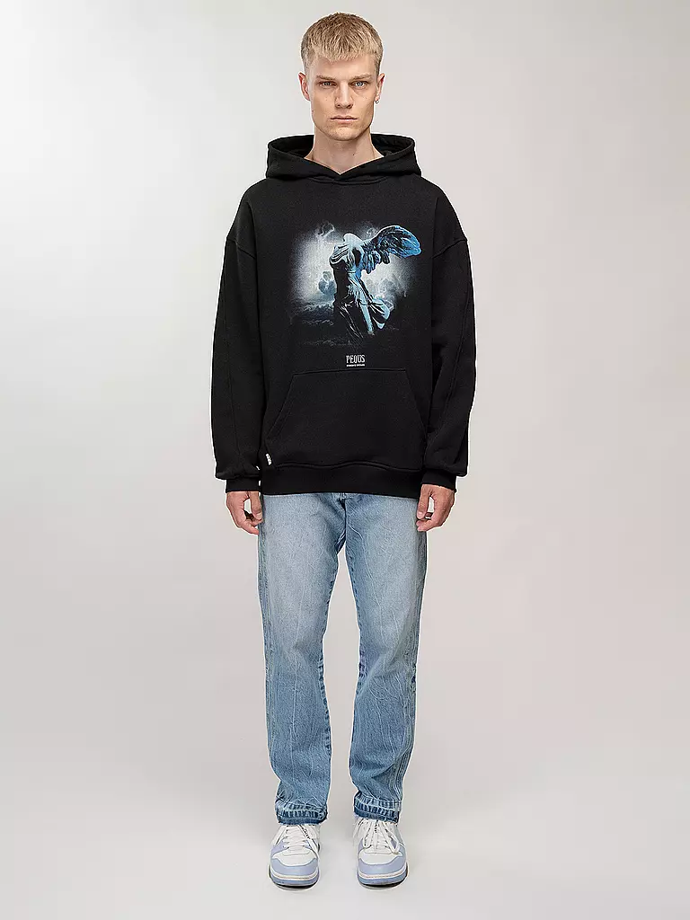 PEQUS | Kapuzensweater - Hoodie | schwarz