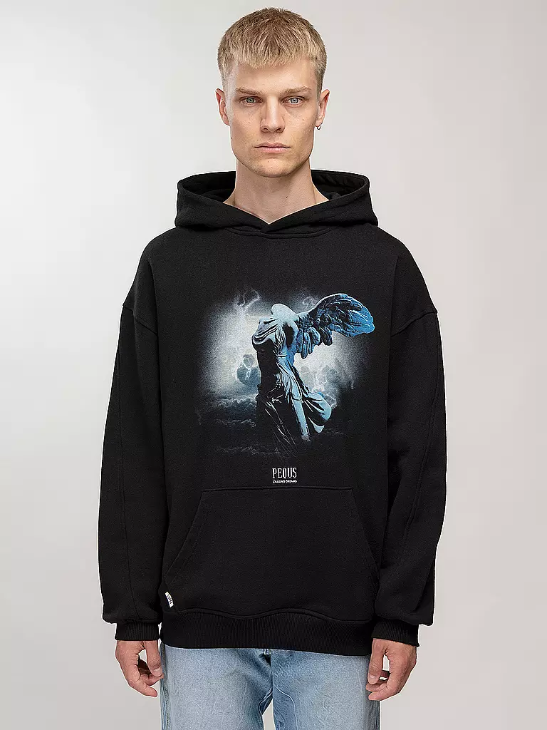 PEQUS | Kapuzensweater - Hoodie | schwarz