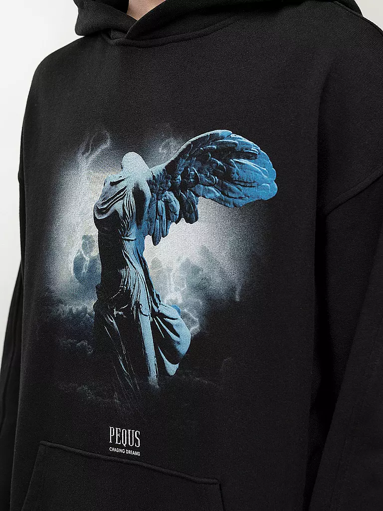 PEQUS | Kapuzensweater - Hoodie | schwarz