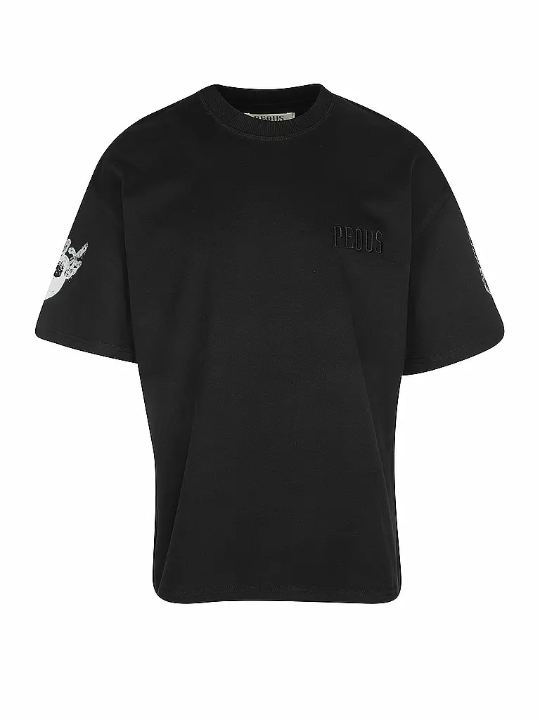 PEQUS | T Shirt Salvation  | schwarz