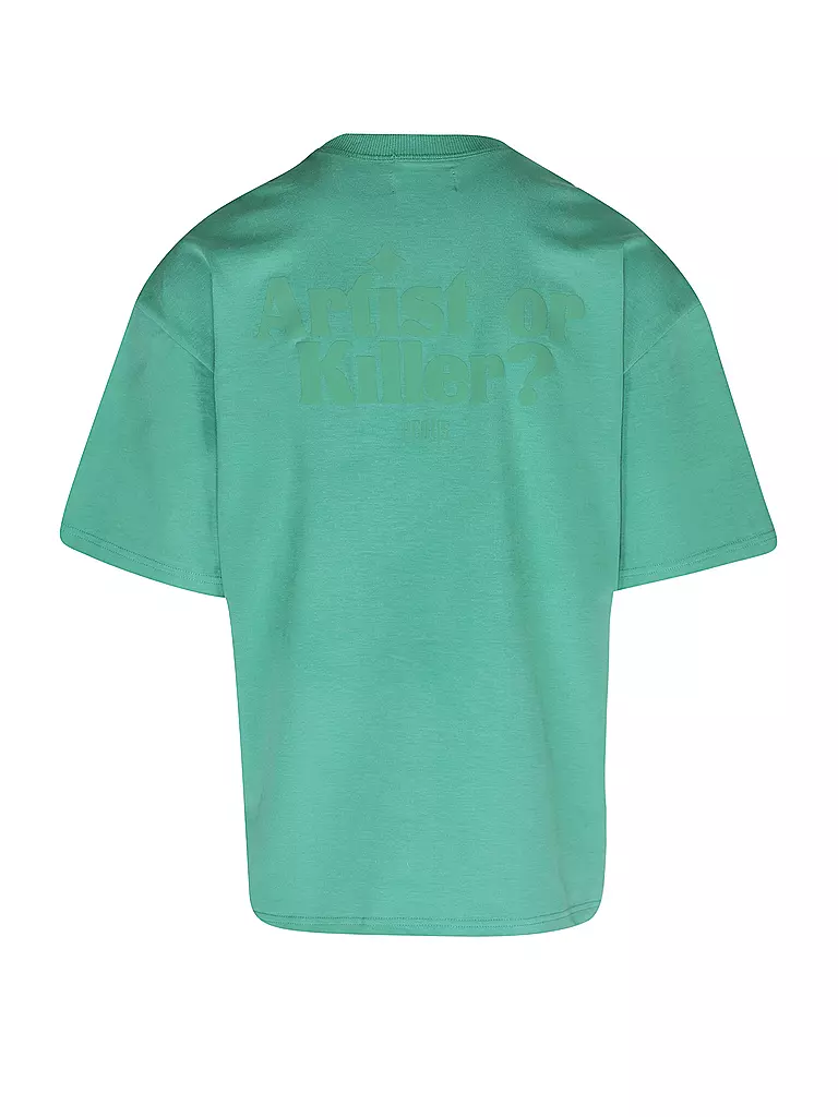PEQUS | T-Shirt ARTIST GRAPHIC | grün
