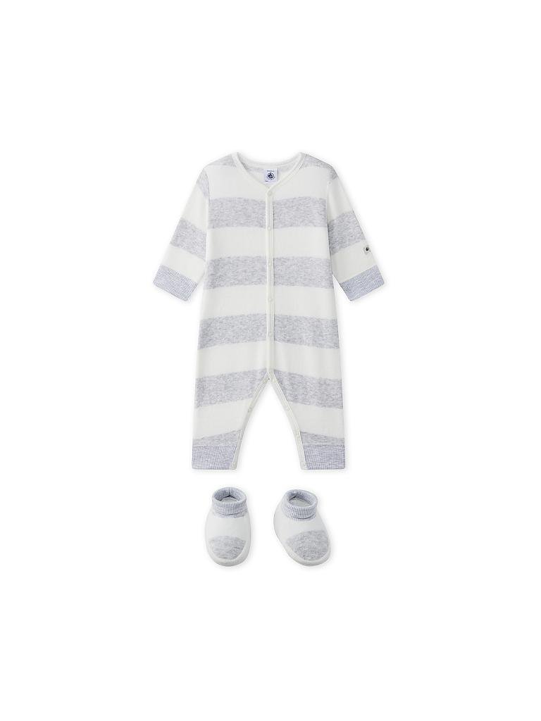 PETIT BATEAU | Baby-Strampler mit Schuhen | 