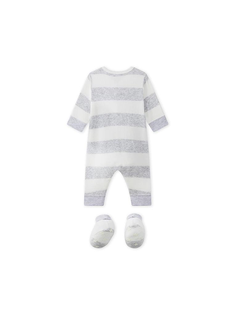 PETIT BATEAU | Baby-Strampler mit Schuhen | 