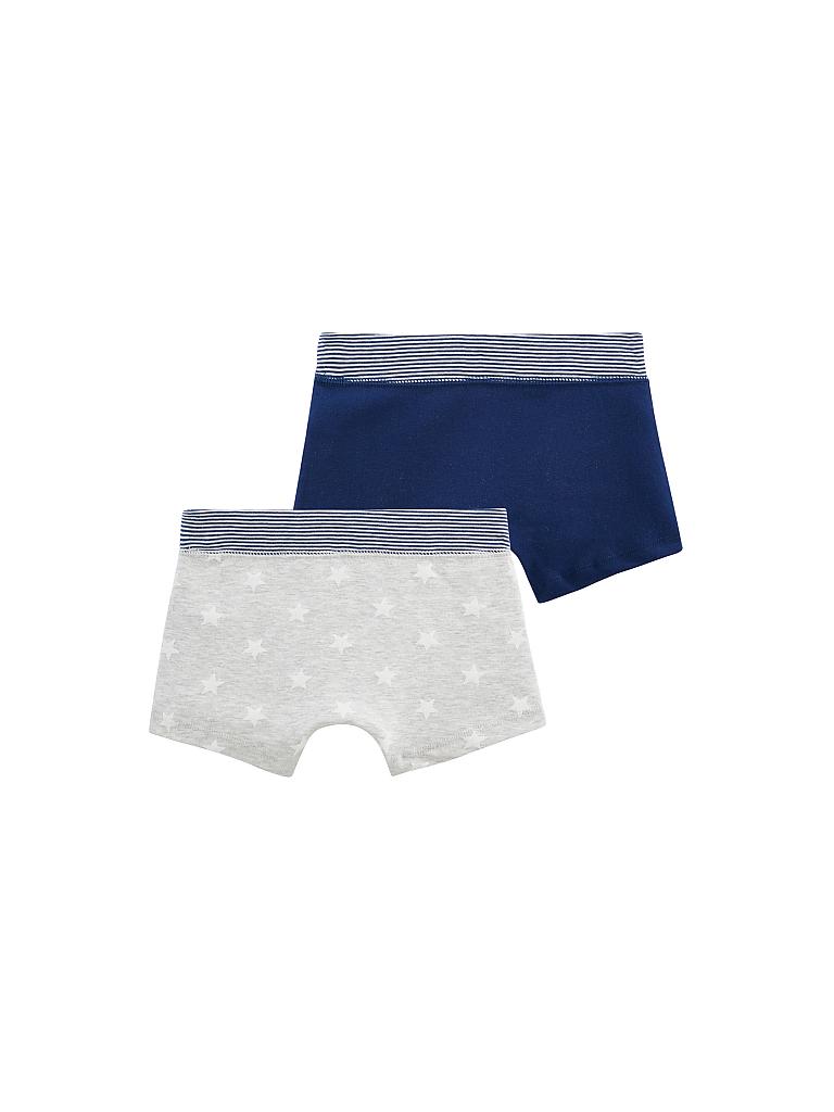 PETIT BATEAU | Jungen-Pant 2-er Pkg. | grau