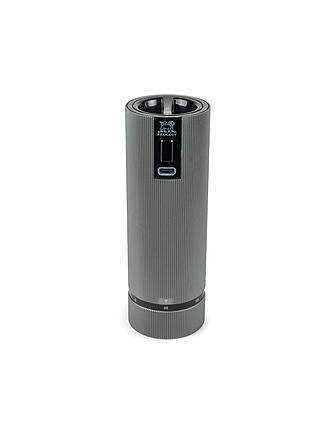 PEUGEOT | Set de moulins à sel et à poivre électriques rechargeables 15cm ELECTRIC-DUO NIGHT-LINE Alu/Noir