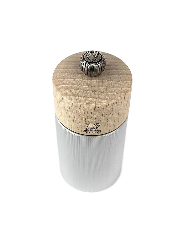 PEUGEOT Pfeffermühle 18cm LINE Alu / Buche - Natur beige