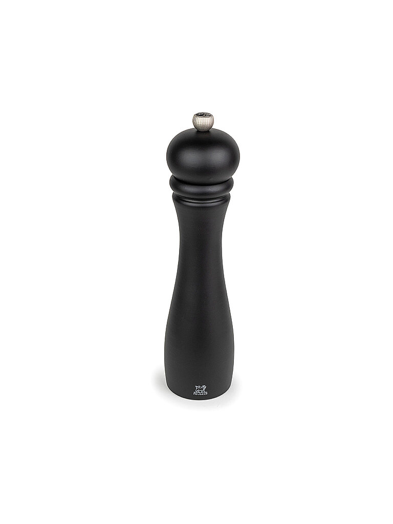 PEUGEOT Pfeffermühle Checkmate 25 cm Schwarz Matt  schwarz – Peugeot