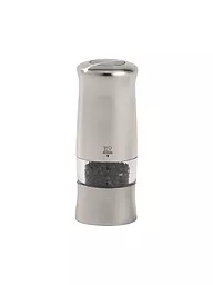 PEUGEOT | Elektrische Salzmühle"Zeli" 14cm (Chrom matt) | silber