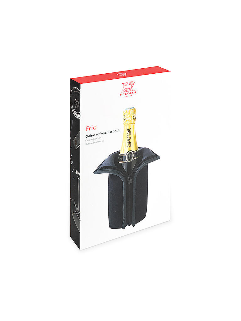 PEUGEOT | Kühlmanschette für Wein und Champagner Frio 24cm | schwarz