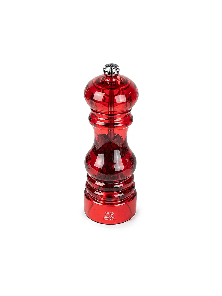 PEUGEOT | Manuelles Mühlenduo für Pfeffer und Salz 18cm NANCY  | rot