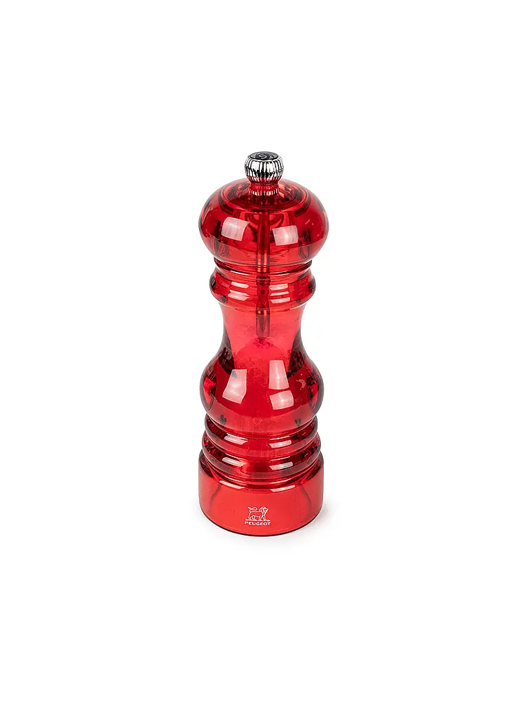PEUGEOT | Manuelles Mühlenduo für Pfeffer und Salz 18cm NANCY  | rot