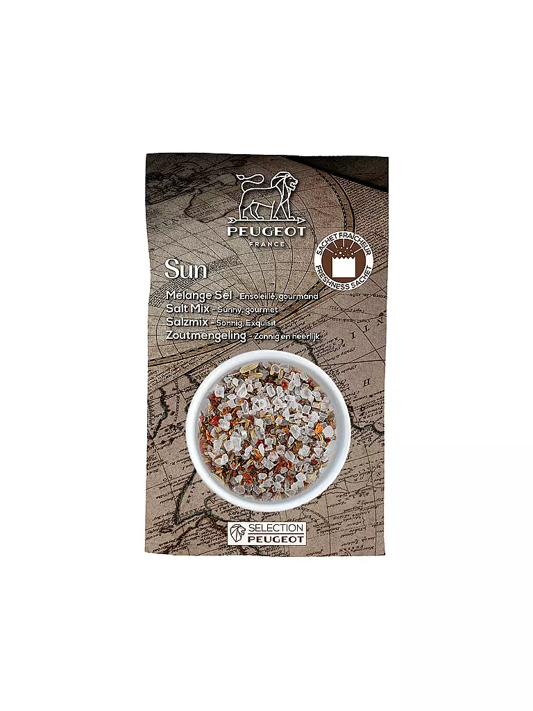 PEUGEOT | Salz Sunmix 3 Beutel 45g  | bunt