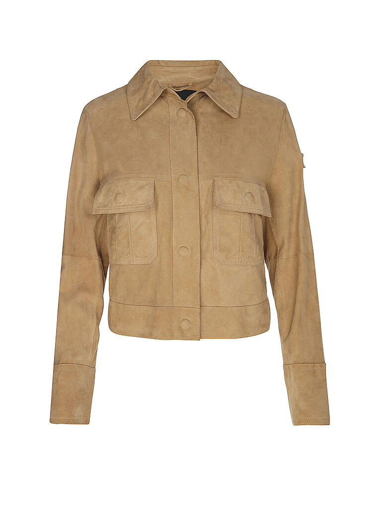 PEUTEREY Lederjacke ERA beige | 40