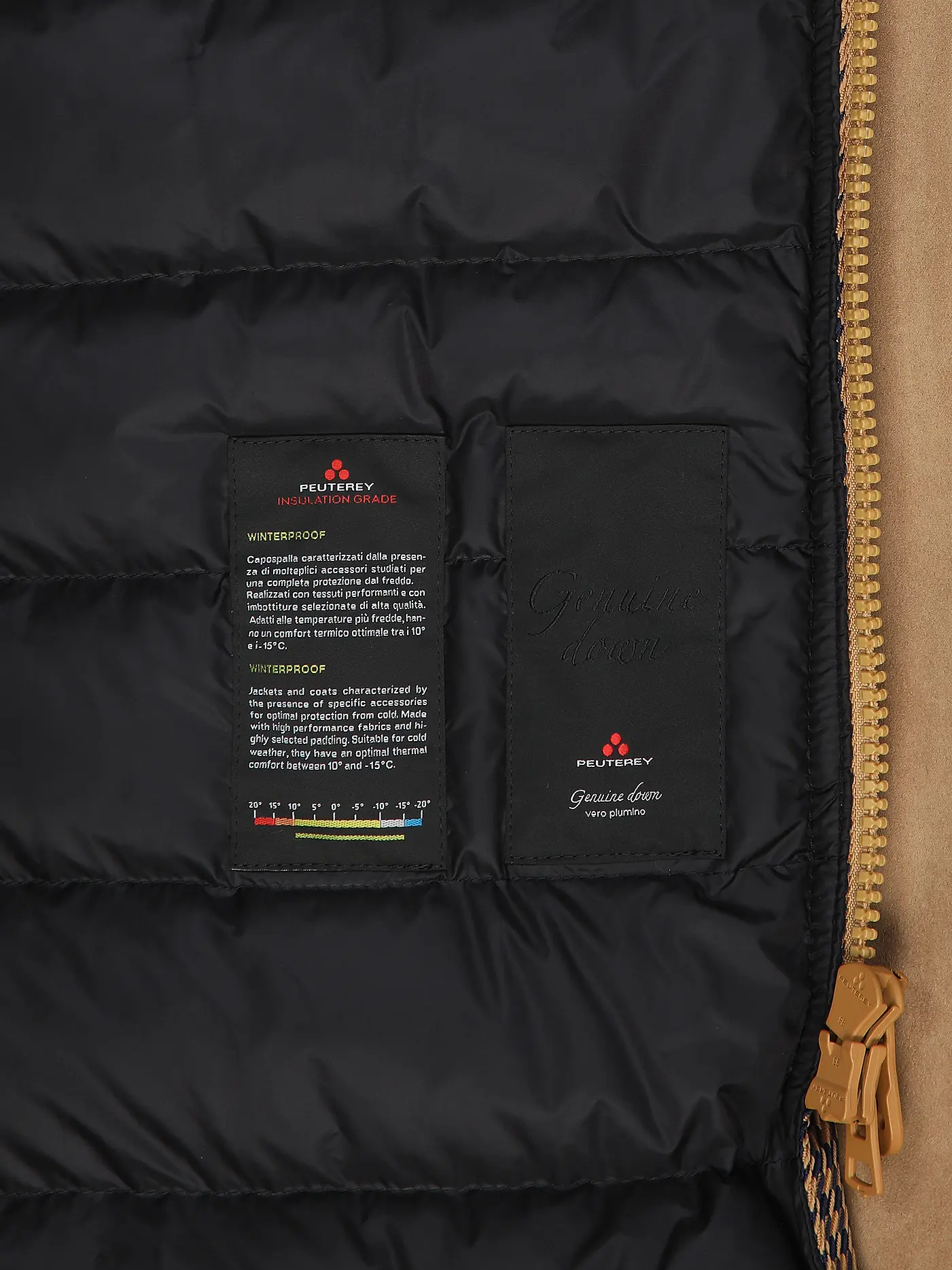 PEUTEREY | Daunenparka | braun