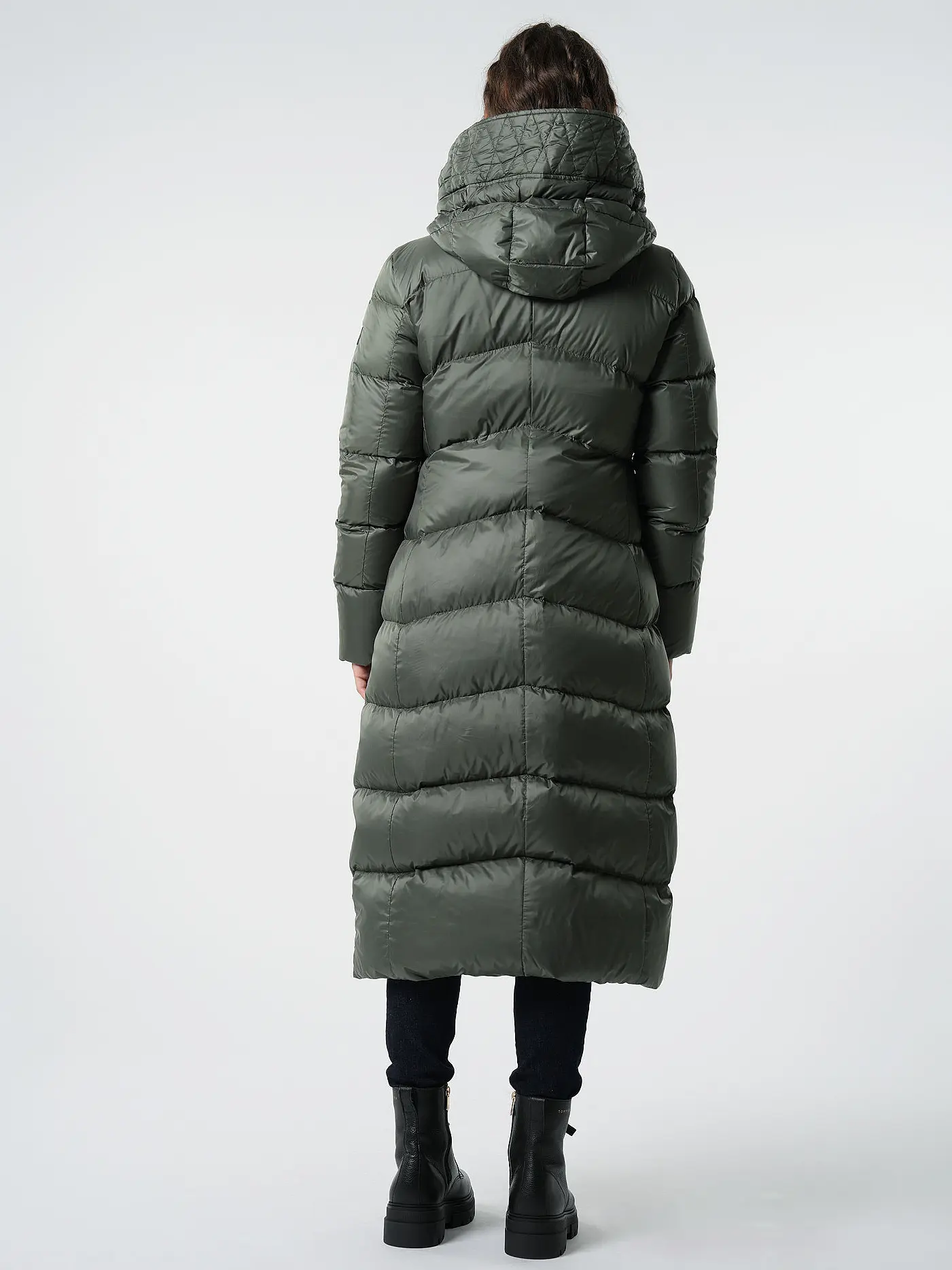 PEUTEREY | Daunensteppmantel NUNKI | olive