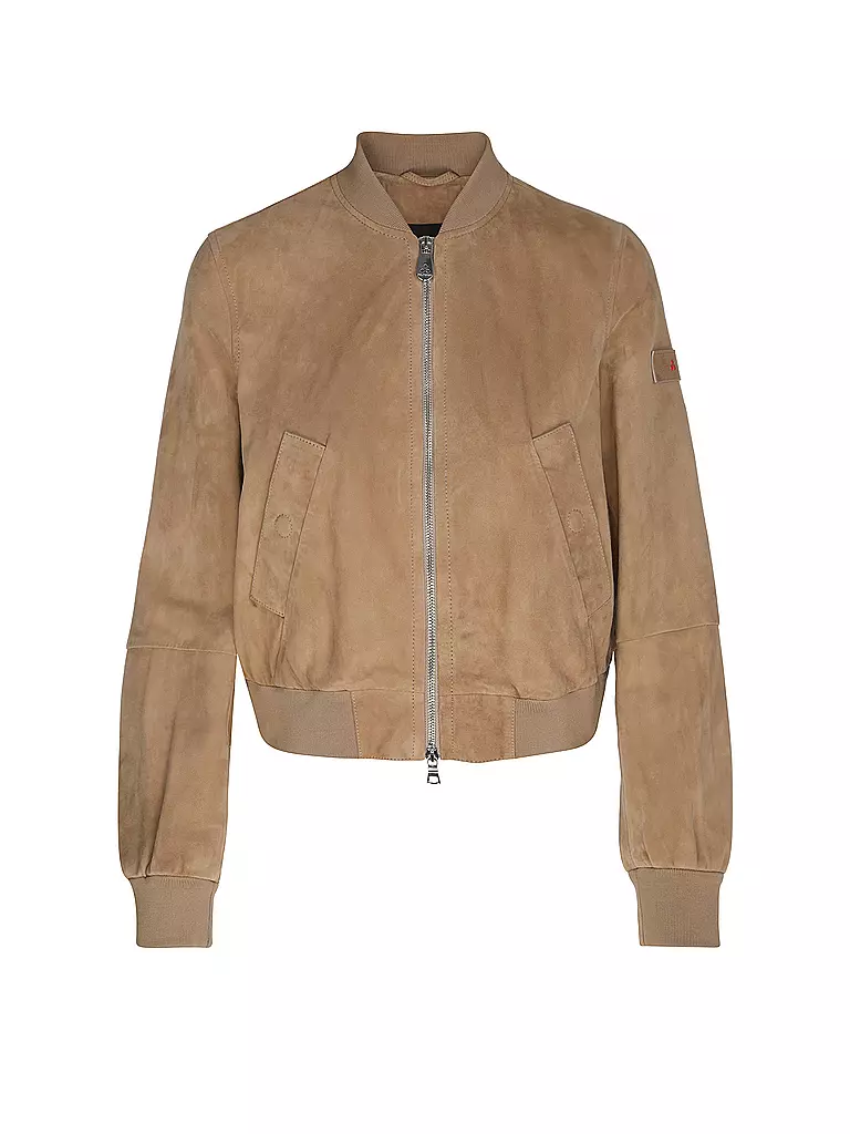 PEUTEREY | Lederjacke CHOISA | beige