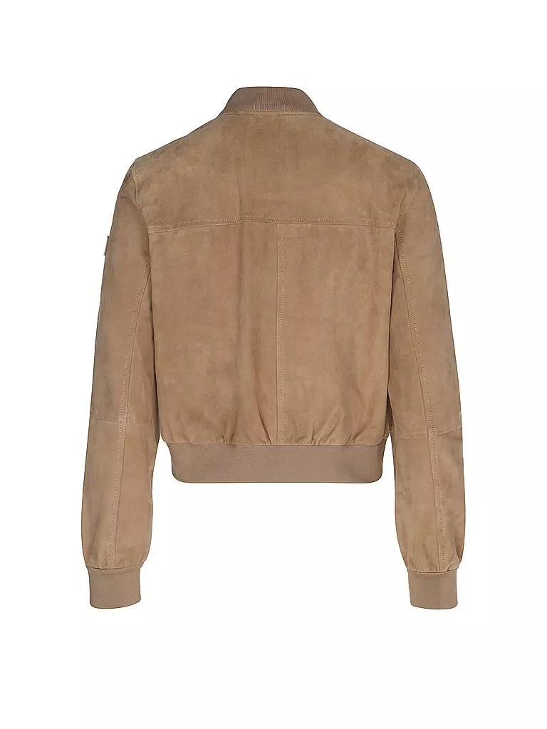 PEUTEREY | Lederjacke CHOISA | beige
