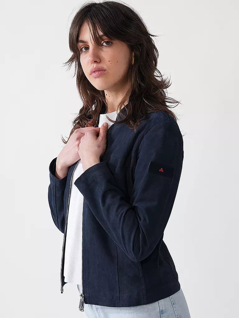 PEUTEREY | Lederjacke LOVER | dunkelblau