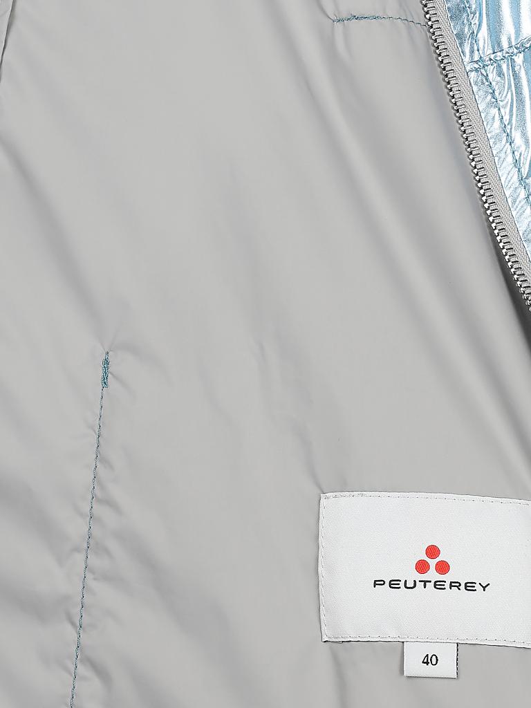 PEUTEREY | Nylon-Parka mit Metallic-Effekt "Mugu" | 