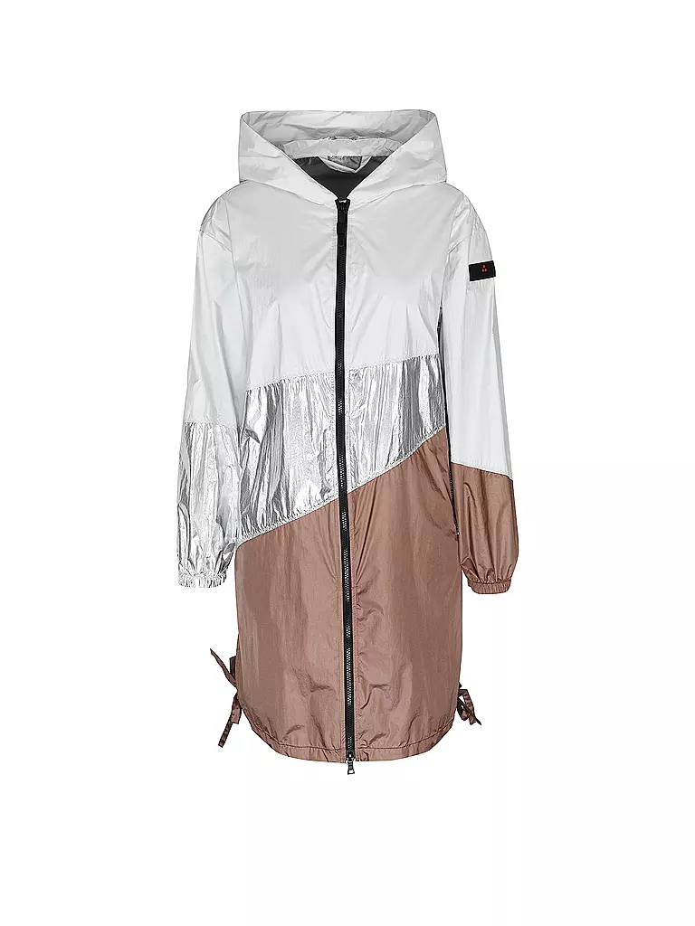 PEUTEREY | Parka HAISE BLOCK | silber