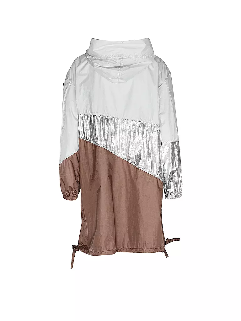 PEUTEREY | Parka HAISE BLOCK | silber