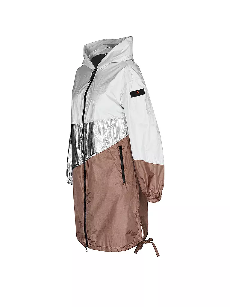 PEUTEREY | Parka HAISE BLOCK | silber