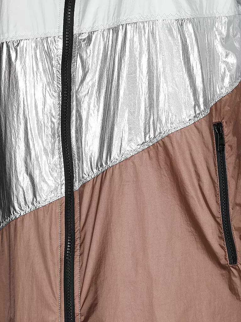 PEUTEREY | Parka HAISE BLOCK | silber
