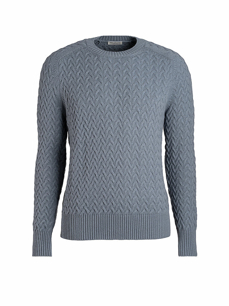 PHIL PETTER Kaschmirpullover hellgrau | M