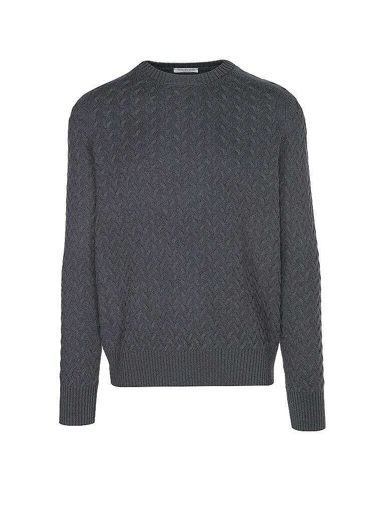 PHIL PETTER Kaschmirpullover grau | M