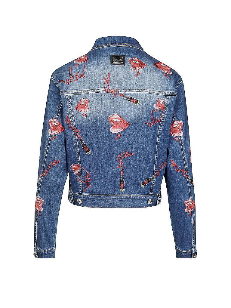 jeansjacke philipp plein