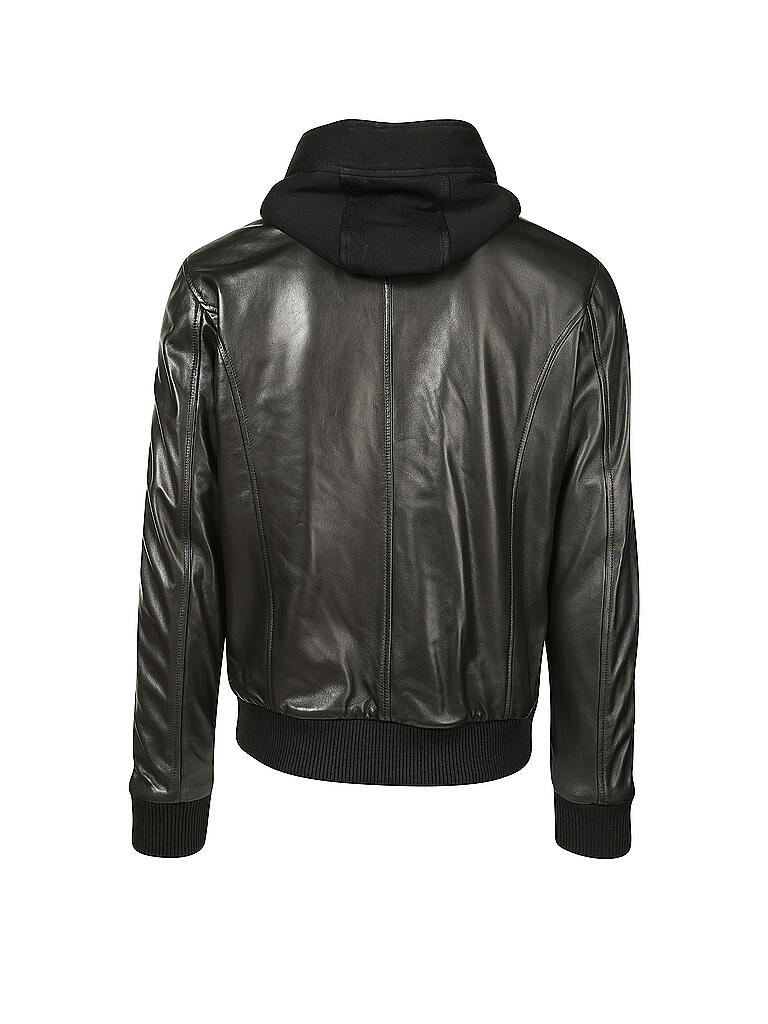 PHILIPP PLEIN | Lederjacke | schwarz