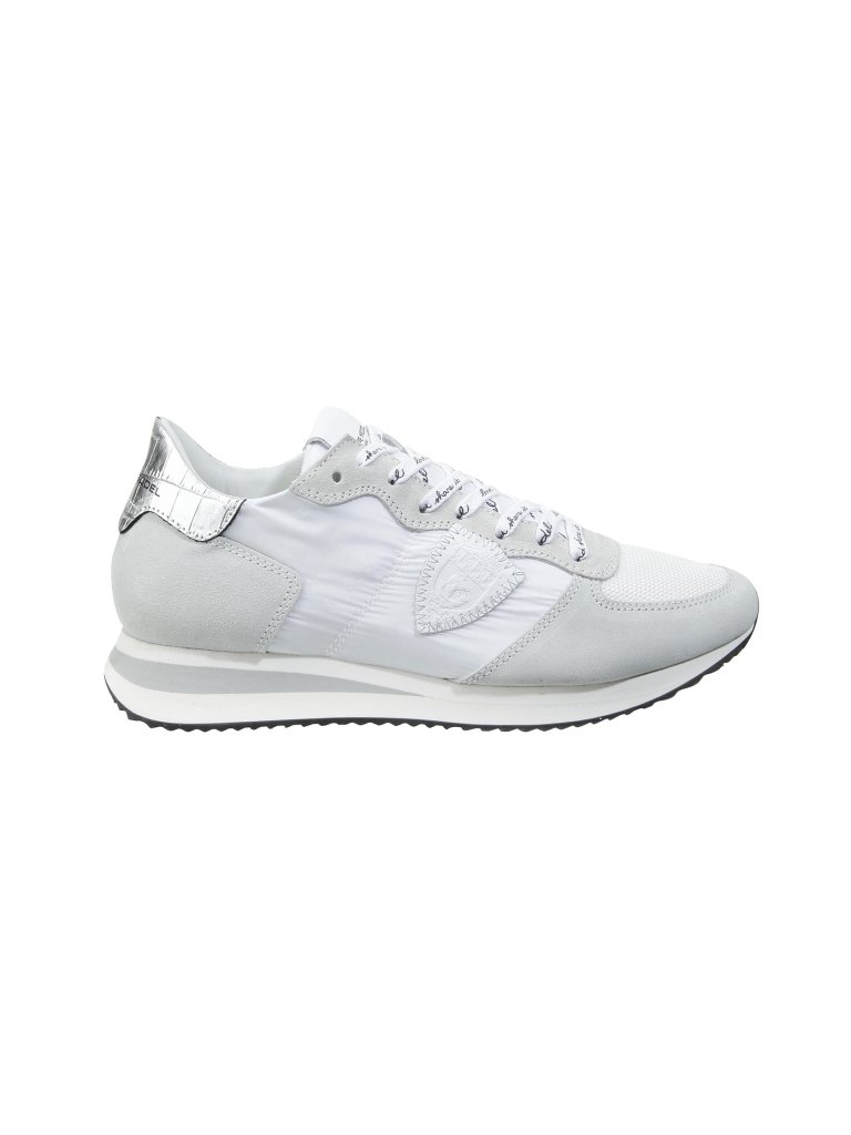 PHILIPPE MODEL Sneaker  Mondial Croco  weiß | 36