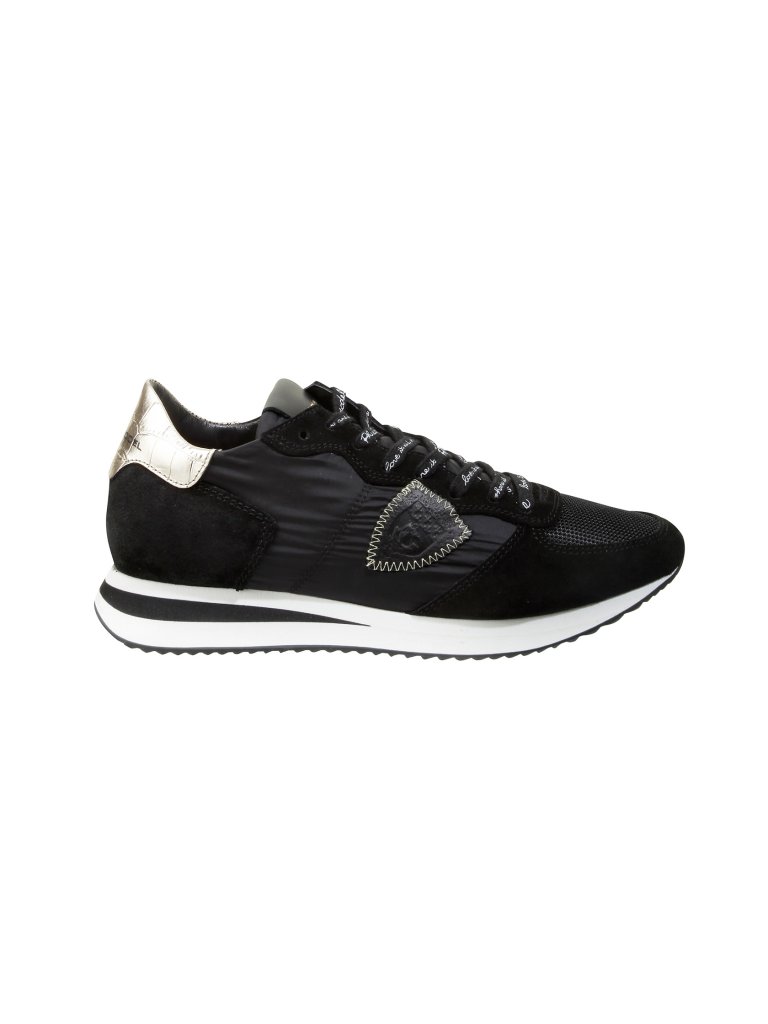 PHILIPPE MODEL Sneaker  Mondial Croco  schwarz | 36