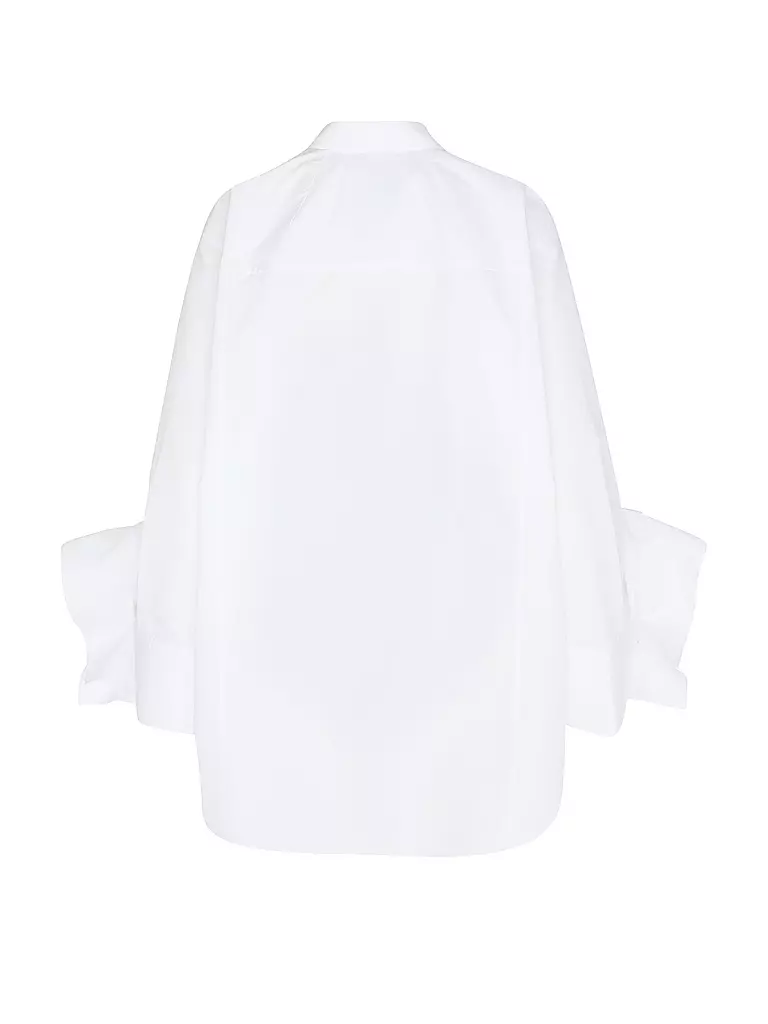 PHILLIP LIM | Hemdbluse Oversized Fit | weiss