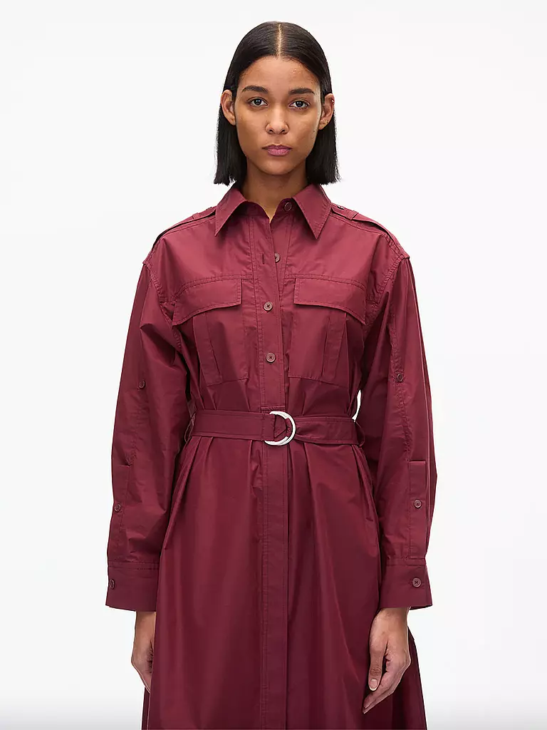 PHILLIP LIM | Maxikleid | dunkelrot