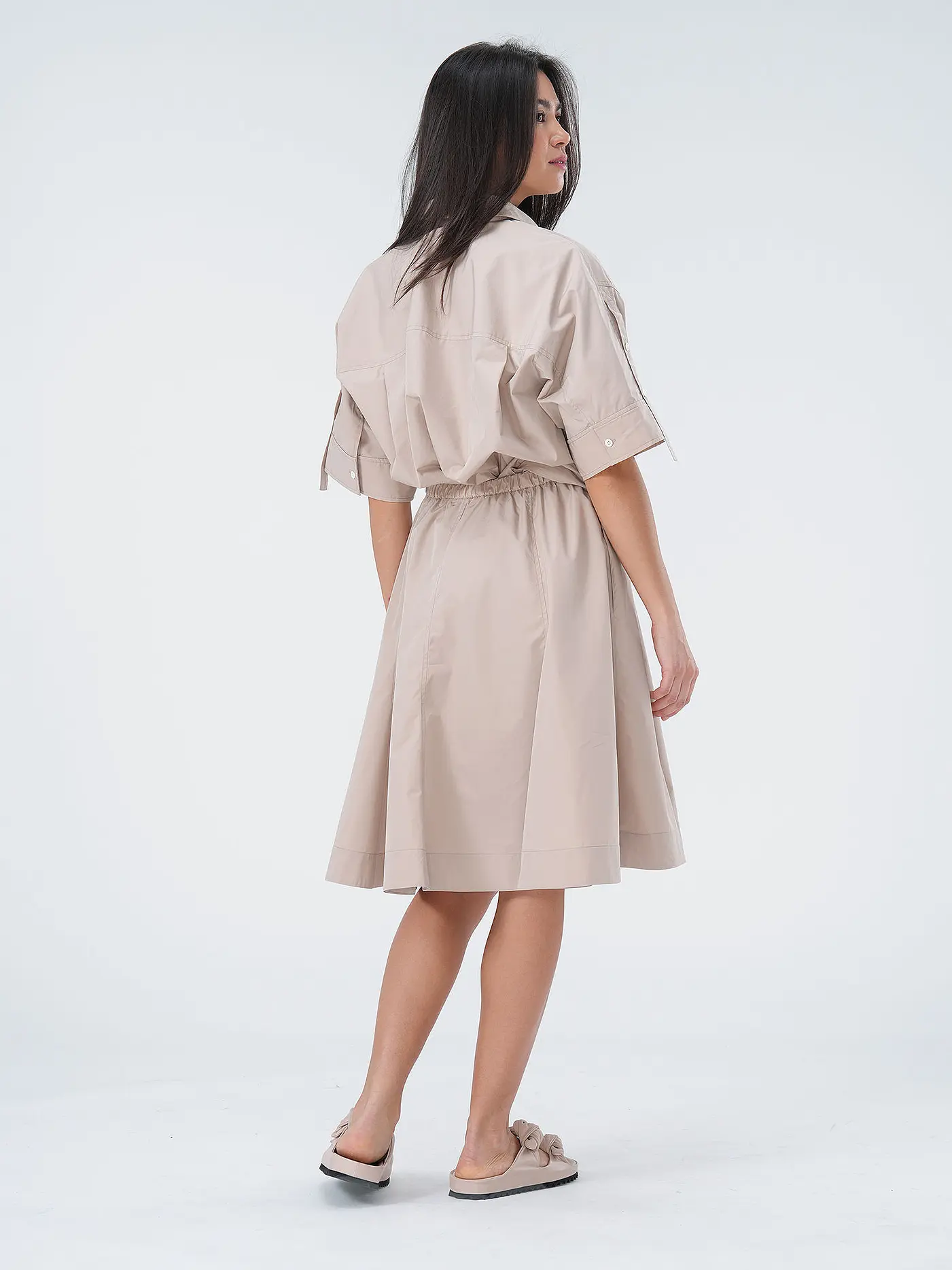 PHILLIP LIM | Midikleid  | beige