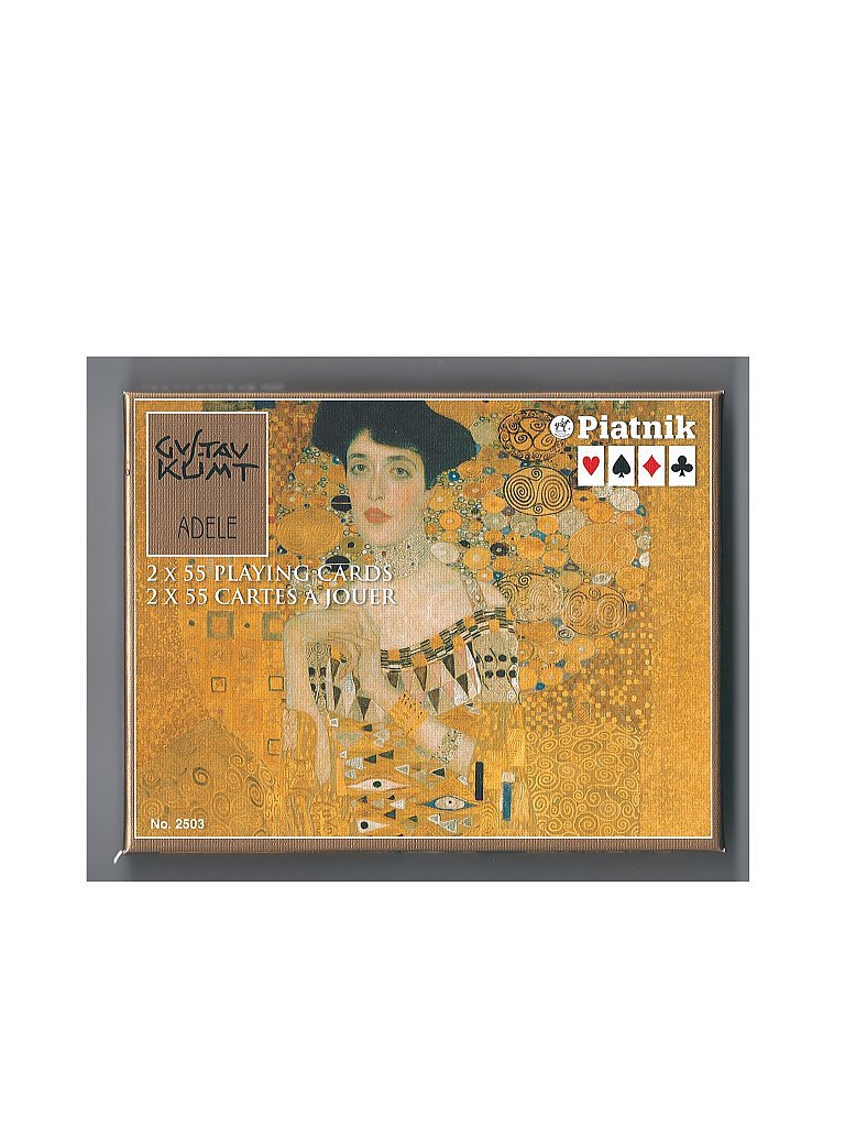 PIATNIK Rommé der Kuss - Gustav Klimt